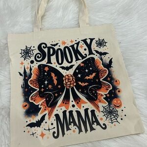 Spooky Mama Halloween Tote Bag